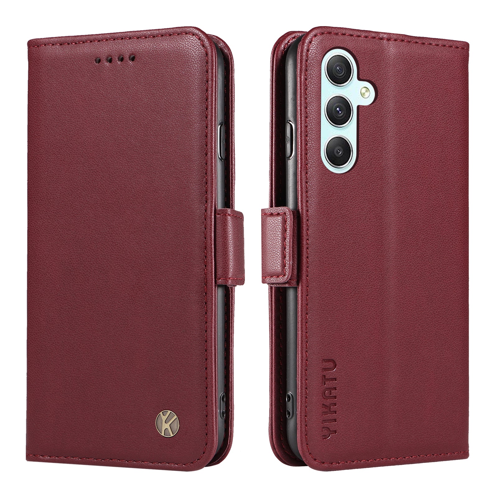 YIKATU YK-003 For Samsung Galaxy A54 5G Side Clasp Flip Stand Cover Anti-drop PU Leather Wallet Phone Case YIKATU YK-003 For Samsung Galaxy A54 5G Side Clasp Flip Stand Cover Anti-drop PU Leather Wallet Phone Case